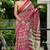 Ajrakh fancy hand block mulmul cotton sarees