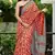 Ajrakh fancy hand block mulmul cotton sarees