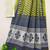 Ajrakh fancy hand block mulmul cotton sarees