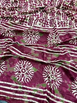Bagru block print  mulmul cotton sarees 4