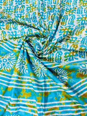 Bagru block print  mulmul cotton sarees 5