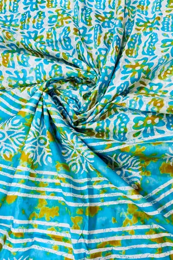 Bagru block print  mulmul cotton sarees