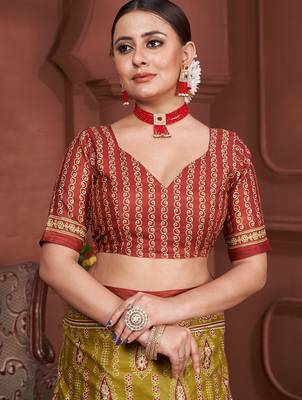 Ajrakh fancy hand block mulmul cotton sarees 4