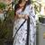 Cotton jaipur block print sarees with and blouse pice