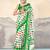 Pure cotton tiranga block printed sarees with blouse pice
