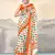 Pure cotton tiranga block printed sarees with blouse pice