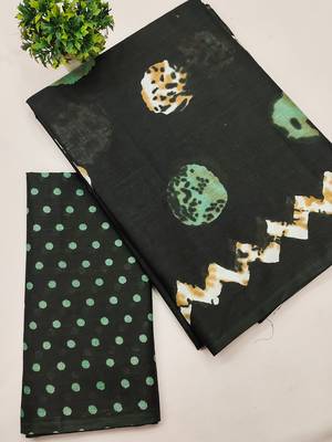 Pure cotton fancy bagru print sarees with blouse pice* 4