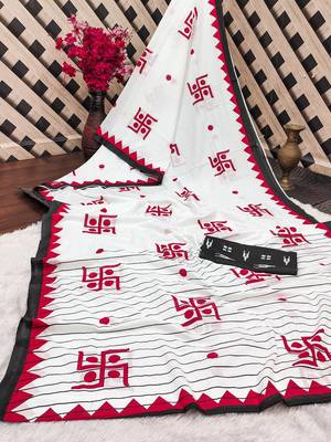 Bagru hand block print pure cotton ajrakh test sarees 5