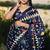 Pure cotton fancy ikkat print sarees with blouse pice*
