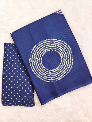 Traditional ajrakh bandhej handblock print sarees 5