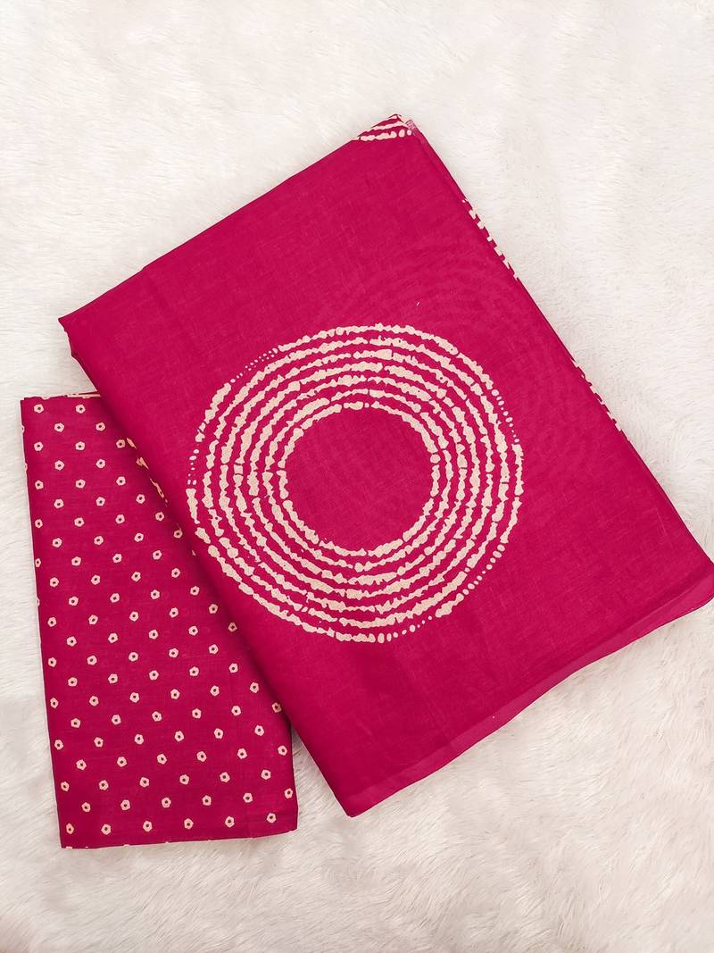 Traditional ajrakh bandhej handblock print sarees
