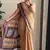 Beutiful bagru bandhani printed sarees with hevy zari bordar