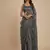 Grey Party wear Lehenga Saree