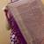 Purple woven silk blend designer saree