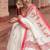 White red traditional silk blend saree