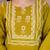 Beautiful jaipuri a yellow-colored women's ethnic wear kurta set with a geometric print