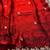Red Color Dori embroidery work satin Saree 