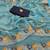 Sky Blue color Sequences and multi thread Saree satin sarees 