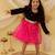 Full sleeves velvet party frock for girls  wine