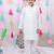 full sleeves  kurta pajama set for boys  white