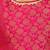 Short sleeves pathani gown for girls  pink