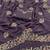 Lavender color Sequences thread coding embroiedry work Georgette Silk Saree