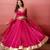 Rani Organza Handwork Gotapatti Lehenga Set with Handwork Blouse & Dupatta