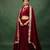 Maroon Velvet Serene Gotapatti Lehenga Set