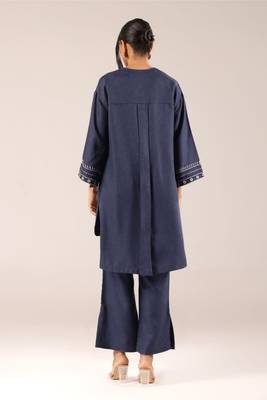 Blue azure bloom kurta set 2