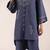 Blue azure bloom kurta set