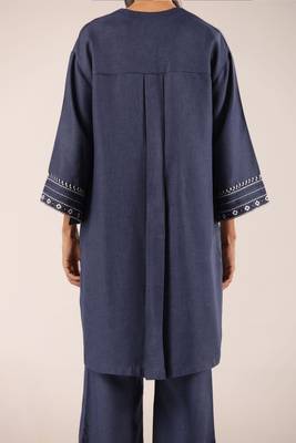 Blue azure bloom kurta set 4