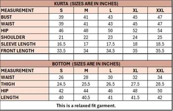 Blue azure bloom kurta set 5