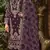 Purple faux georgette suit with embroidery & sequin work