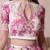 White Flamingo Chiffon Lehenga Set