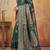 Green elegant silk blend soft fabric saree for women – lightweight traditional saree