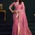 Baby pink munga cotton mina work sarees