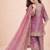 Designer party wear heavy silk kids top sharara & dupatta set