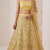 Yellow Sequin Embroidered Net Lehenga Set