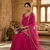 Wedding Wear Embroidery Work Pink Color Top With Lehenga Choli