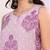Yash gallery women's cotton floral print a-line kurta with pant and duptta (lavender)