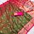  Dark green color zari weawing Meenakari design  Pethani silk saree