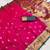  Hot pink color zari weawing Meenakari design  Pethani silk saree