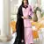 Light-pink embroidered organza stitched straight cut kurta farshi salwar dupatta readymade suits