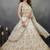 Delightful White Floral Embroidered Net Bridesmaid Lehenga Choli