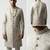 Ivory floral embroidered silk jacquard sherwani with mandarin collar for weddings and festive occasions