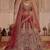 Sensational Red Thread Work Silk Bridal Lehenga Choli With Double Dupatta