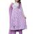 Anarkali rayon printed embroidered kurta pant and dupatta set for women and girls