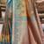 copper brown soft silk woven work traditional saree