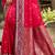ruby pink soft silk woven work traditional saree