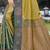 olive green soft silk woven work traditional saree